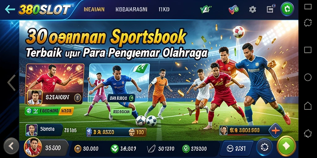 Screenshot menampilkan antarmuka pengguna yang menarik dari 380SLOT.