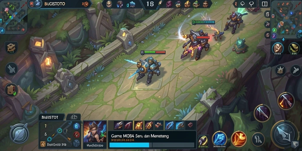 Tangkapan layar gameplay seru di BUGISTOTO menunjukkan aksi tim yang mendebarkan.