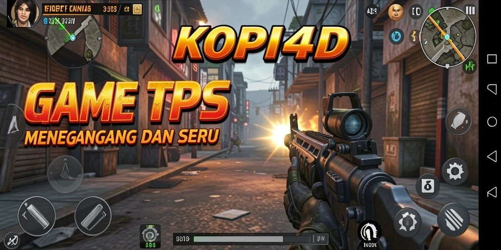 Tampilan gameplay KOPI4D yang menegangkan dan seru.