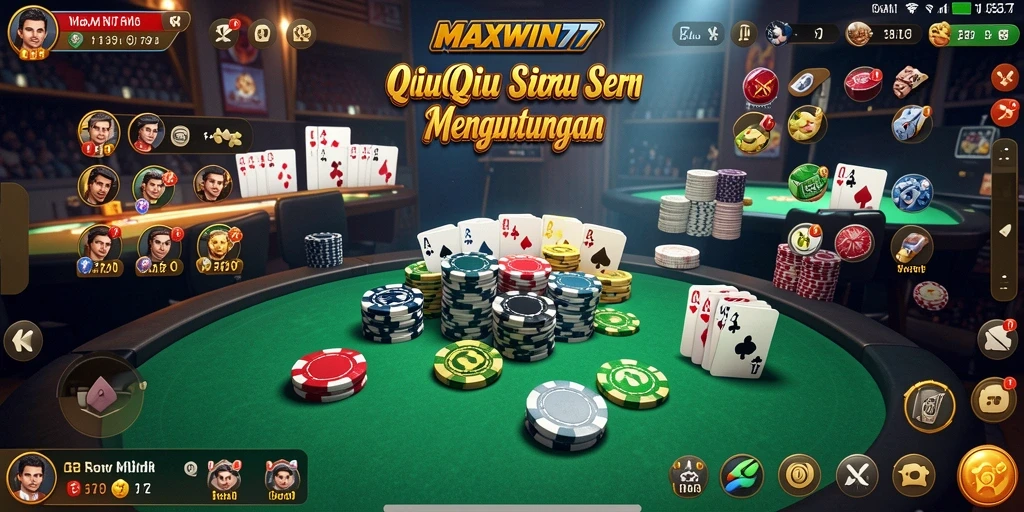 Gameplay QiuQiu yang mengasyikkan dan memuaskan.