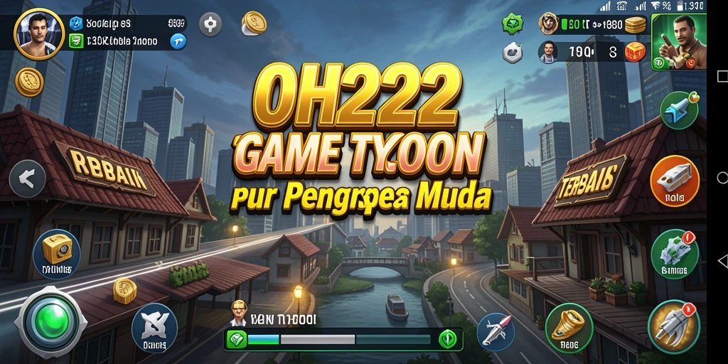 Gameplay Tycoon yang seru dan menantang di OH222.